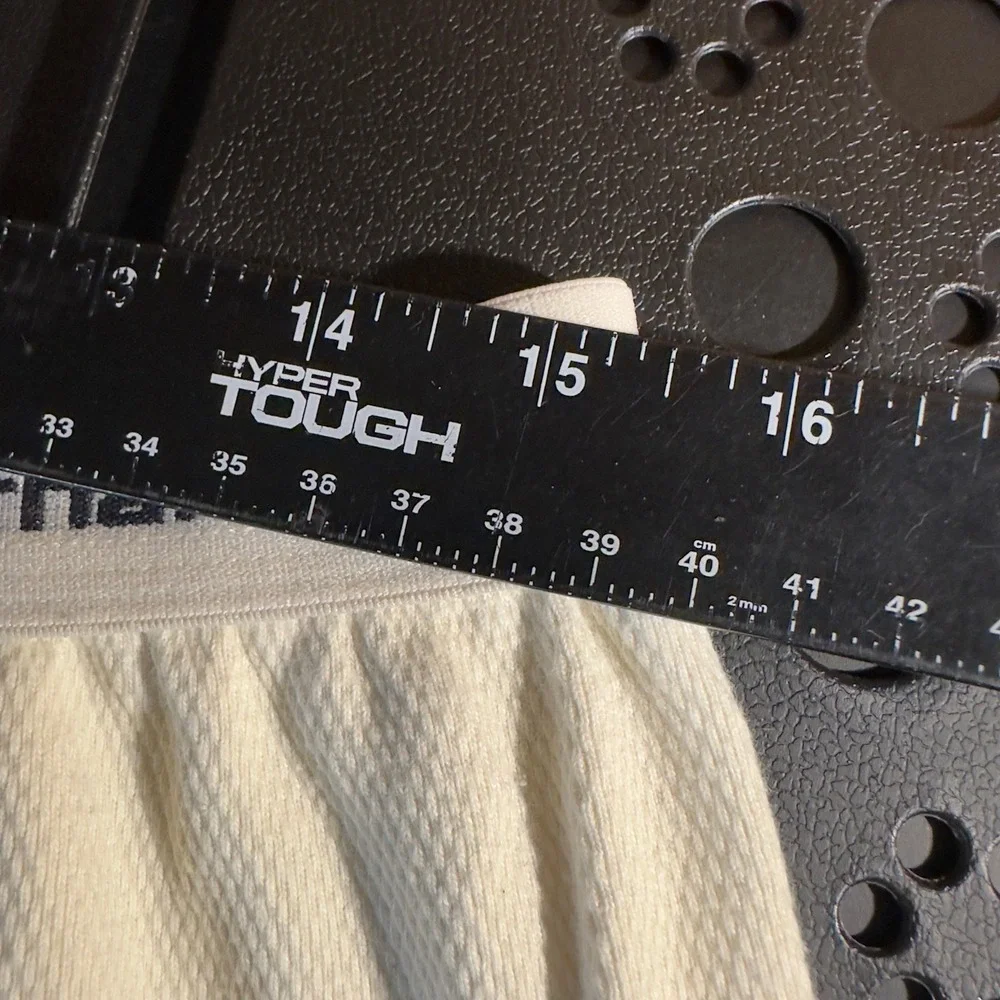 Carhartt Thermal Pants Mens XL Natural Baggy Base Layer Waffle Knit K229‎ NAT